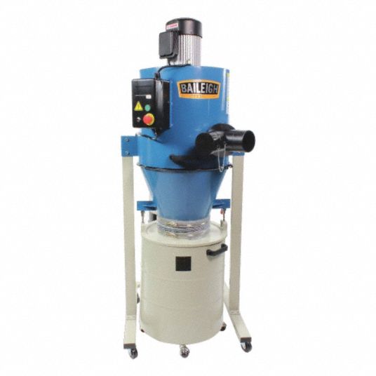 BAILEIGH INDUSTRIAL, Cyclone, 220V AC, Wood Dust Collector - 45AW44|DC ...