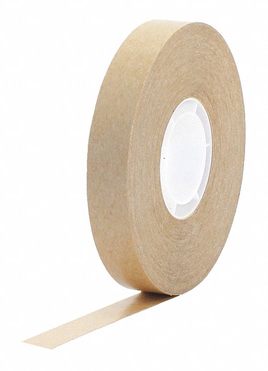 TRANSFER TAPE, PRO TAPES 156 ATG, REVERSE-WOUND, ¾ IN X 18 YD, THICK 9 MIL, KRAFT PAPER