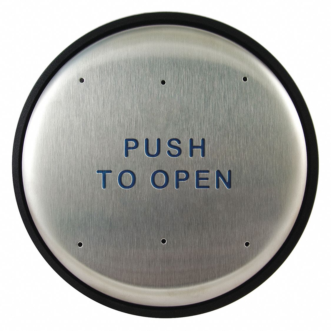 EXIT PUSH BUTTON,ALUMNUM,STAINLESS STEEL