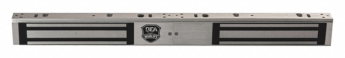 Electromagnetic Lock: 1 1/2 in Lg, 21 in Wd, 1 1/2 in Ht