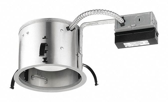 Recessed LED Downlight Housings with Integrated Light Source