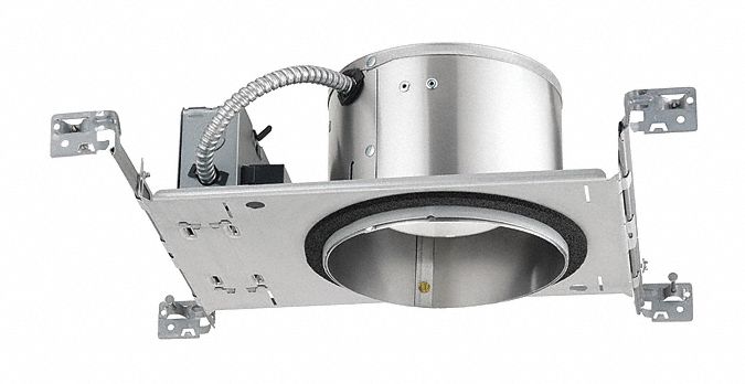 LEDRcsDnLit 6in 8.6W 3500K Flt AirNewCon