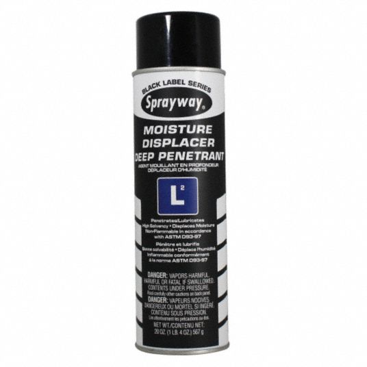 SPRAYWAY Lubricant, 20° to 295°F, Mineral Oil, Net Fill 20