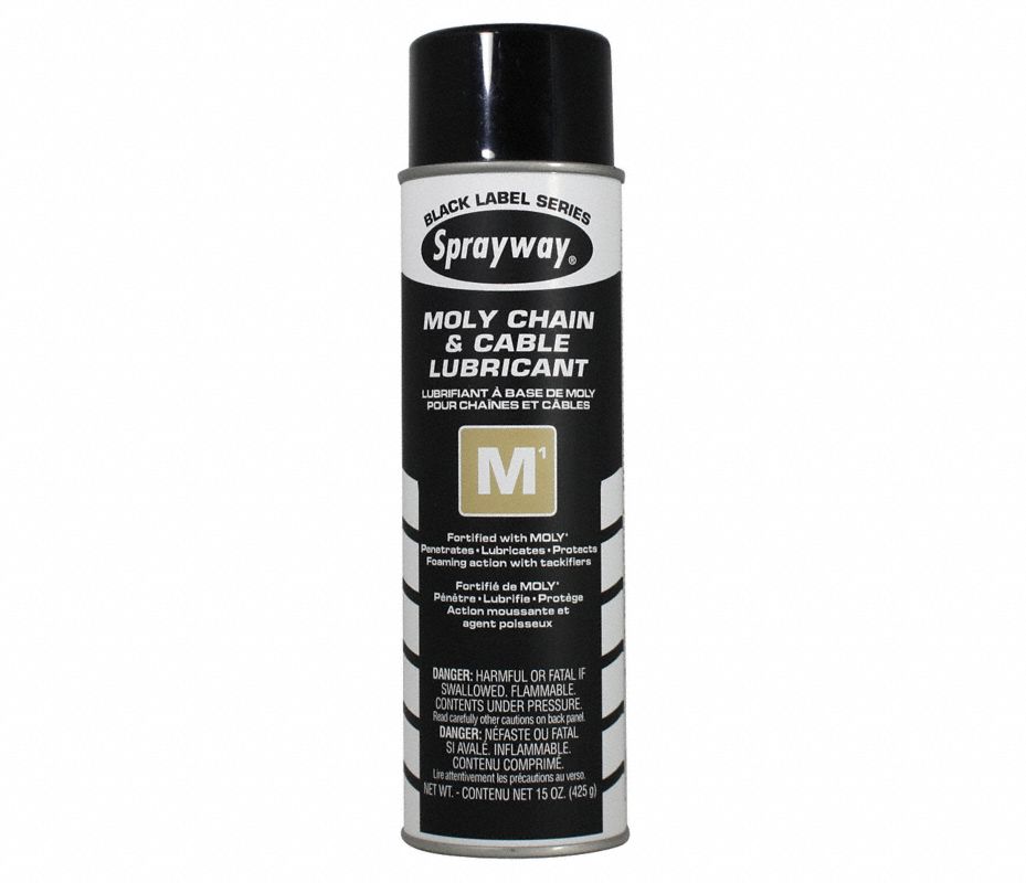 SPRAYWAY Lubricante para Cadenas y Cables Metálicos Black Label Lata de