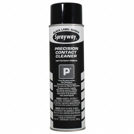 Sprayway SW293 P1 Precision Contact Cleaner, 20 oz