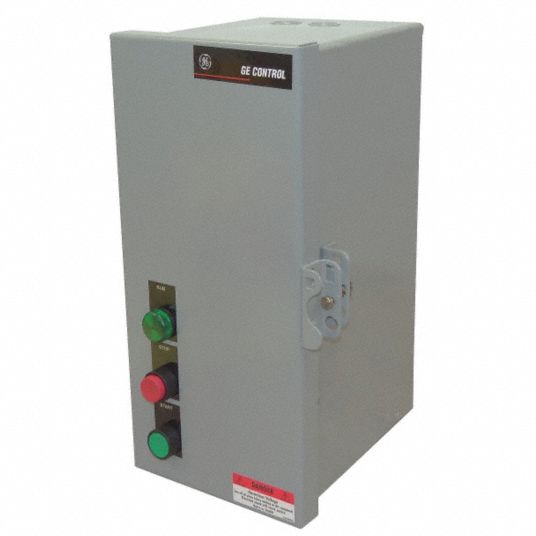 HOFFMAN, NonReversing, 3 Poles, IEC Motor Starter 45C049VS