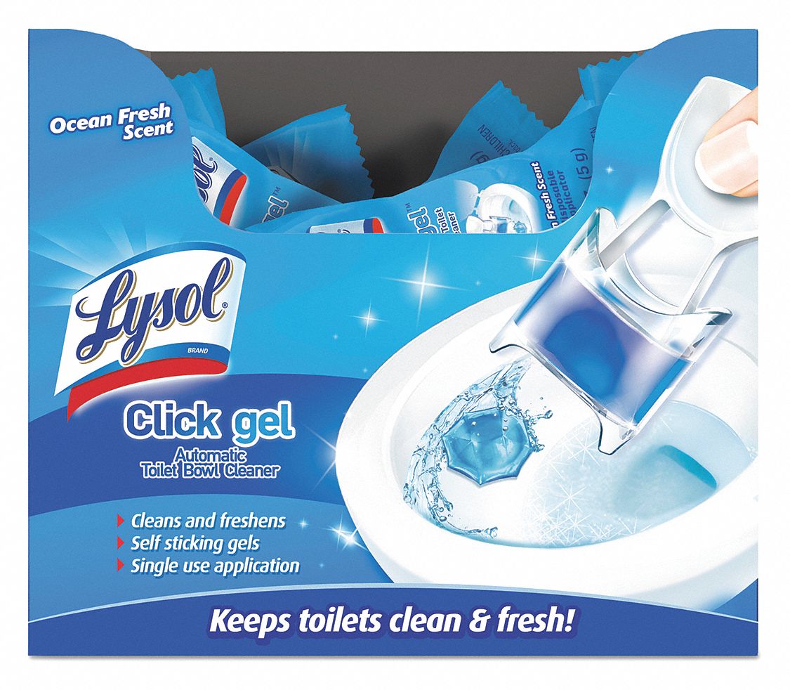 Toilet Bowl Cleaner, Dispenser Container Type, Ocean Fresh Fragrance