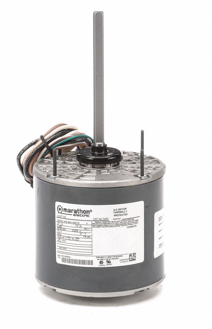 MOTR VENT CONDEN,1/2CV,1075 TR/MIN,60HZ