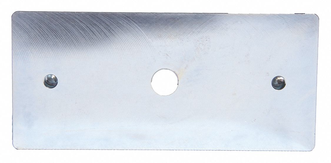 Strike Plate, Satin Aluminum, Mfr. No. M62