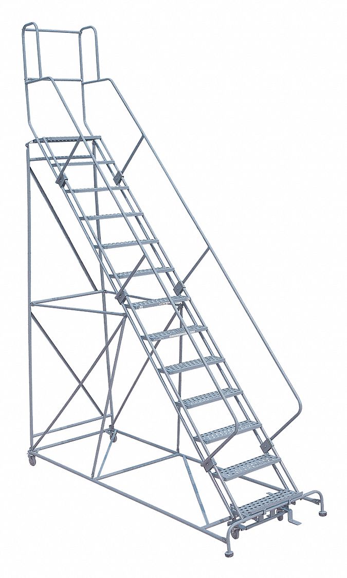 Rolling Ladder, 172 in.H x 42 in.W, 450lb.
