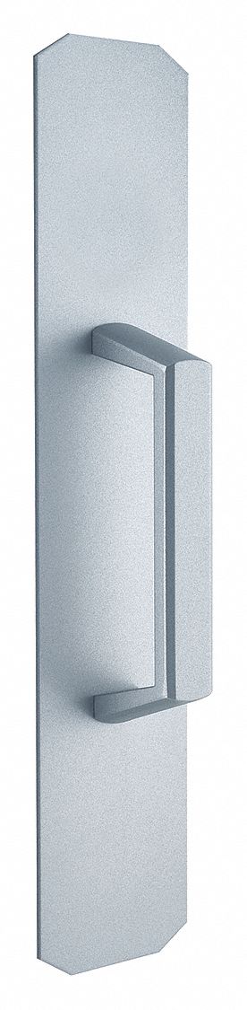 Mechanical Exit Device Trim: 48 in Max Door Wd, Chrome