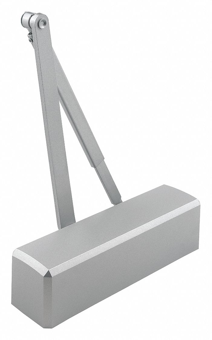 Door Closer: Parallel/Std/Top Frame Mounting Type, Grade 2 - Medium Duty, Aluminum