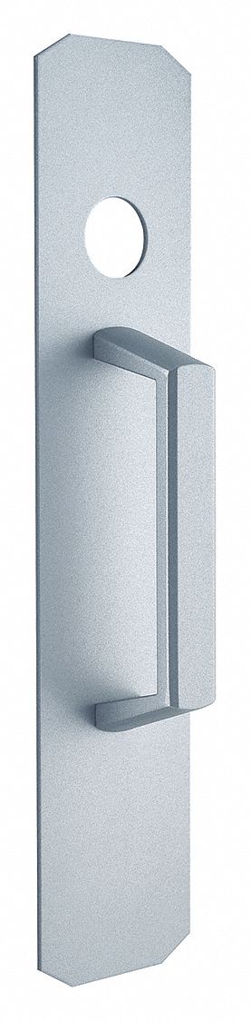 Mechanical Exit Device Trim: 48 in Max Door Wd, Chrome