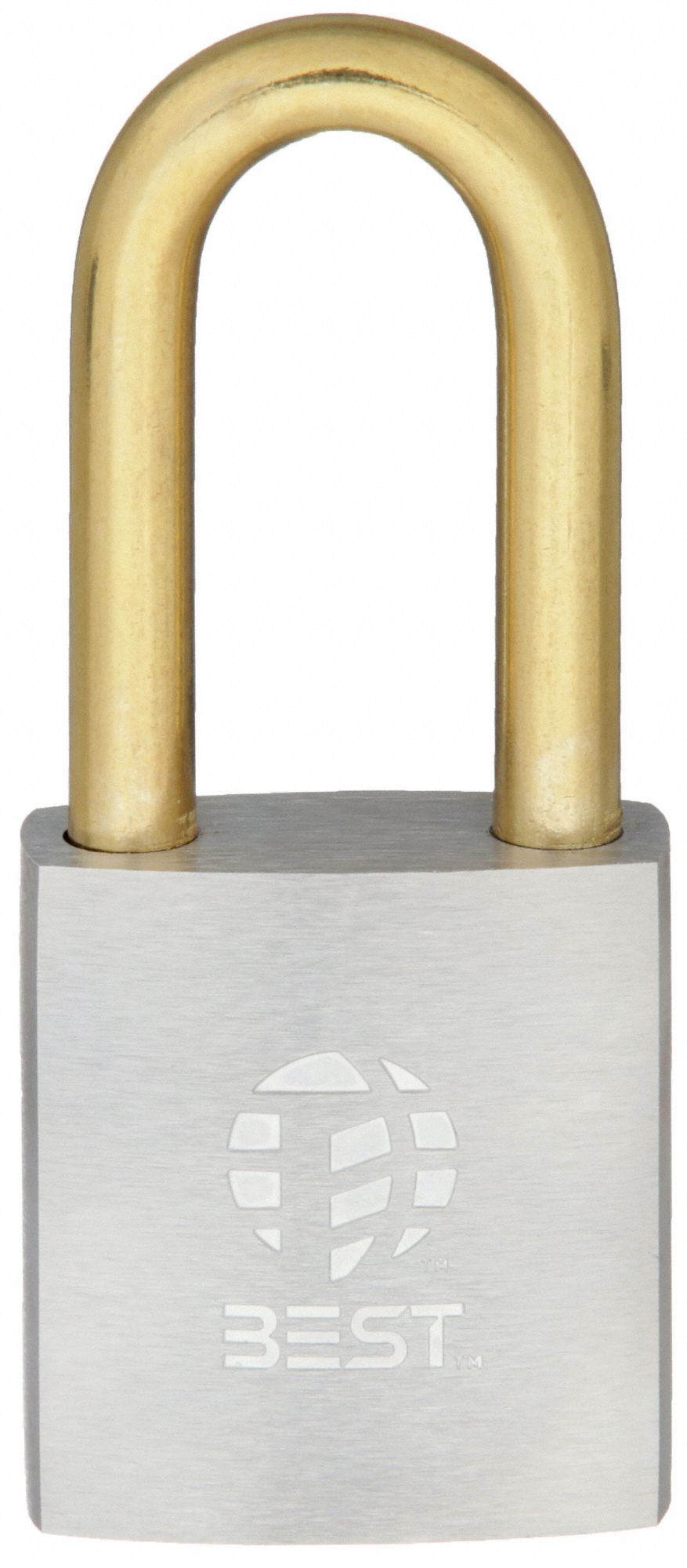 Padlock: 2 in Vertical Shackle Clearance, 7/8 in Horizontal Shackle Clearance, 3/8 in Shackle Dia