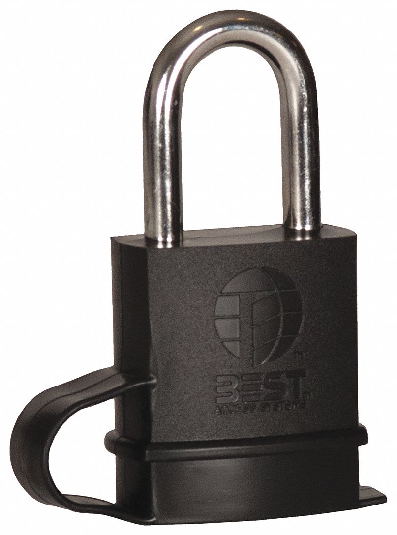 BEST Padlock: 2 in Vertical Shackle Clearance, 7/8 in Horizontal ...