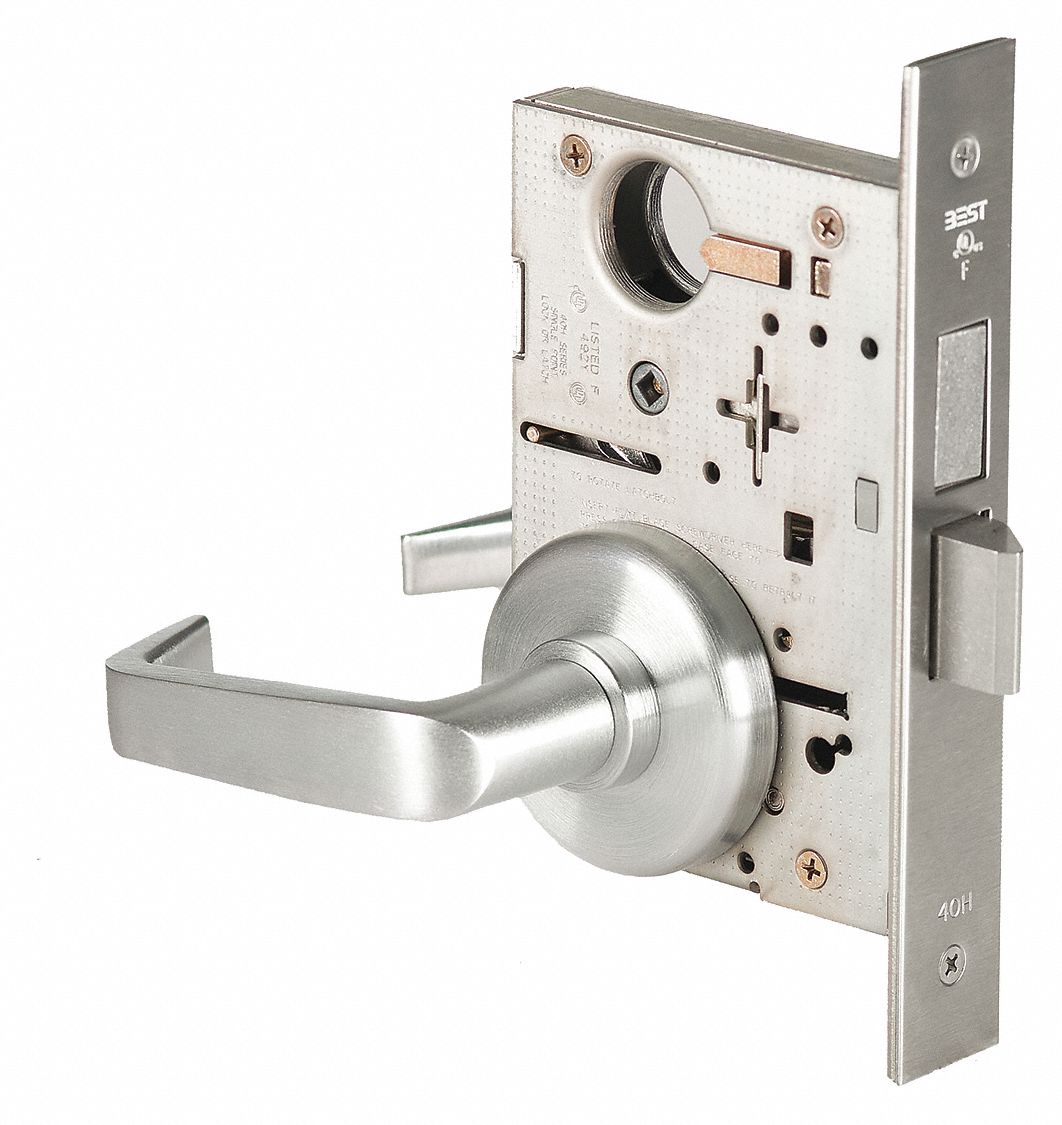 Lever Lockset, Mechanical, Privacy, Grade 1