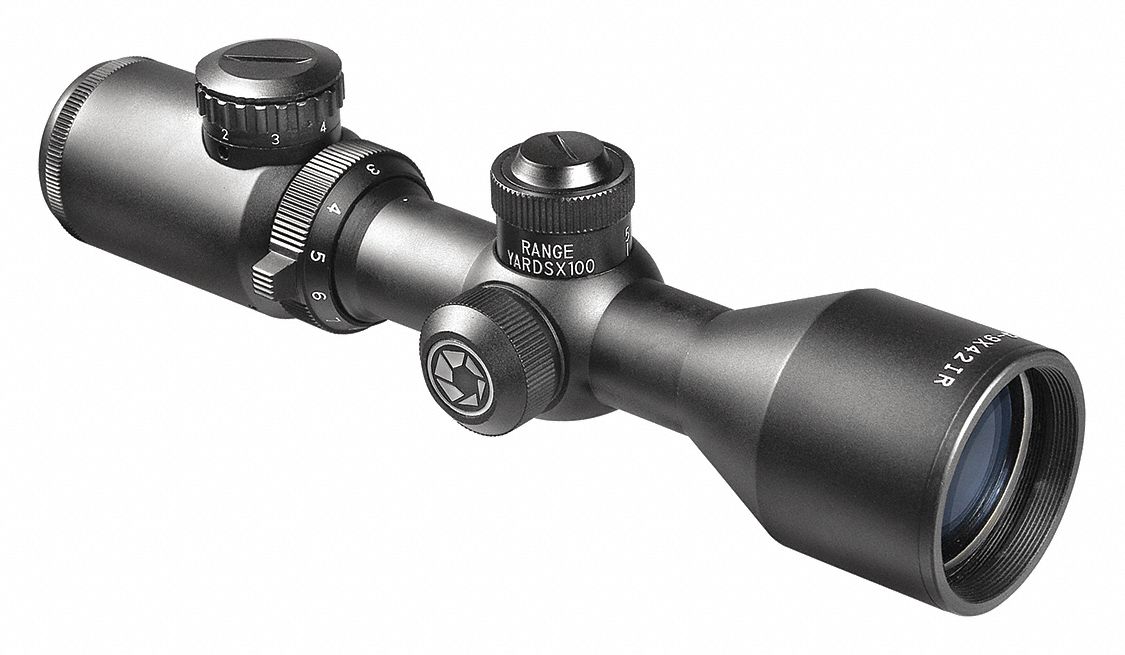 BARSKA Rifle Scope, 3x to 9x Magnification, 42 mm Objective Lens, 4A