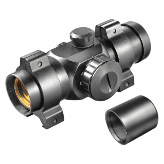 BARSKA, 1x, 25 mm Objective Lens, Rifle Scope 45CL72AC10326 Grainger