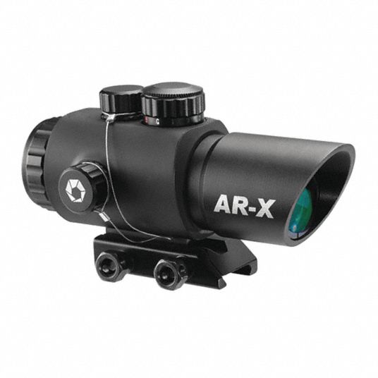 BARSKA, 3x, 30 mm Objective Lens, Rifle Scope 45CM05AC12146 Grainger