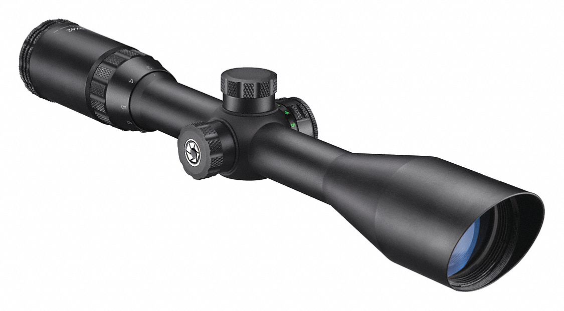 BARSKA, 3x to 9x, 32 mm Objective Lens, Rifle Scope 45CM18AC12451