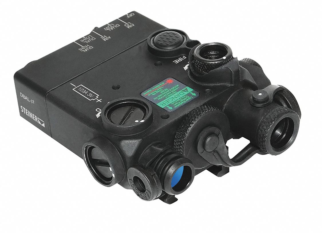 STEINER Rifle Laser Sight, Red Laser Color, QD HT Mount, 266 yd Max