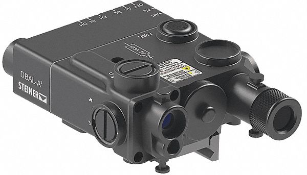 Rifle Laser Sight: Green, QD/HT (Quick-Disconnect/High Turret), 833 yd Max. Distance, 5mW