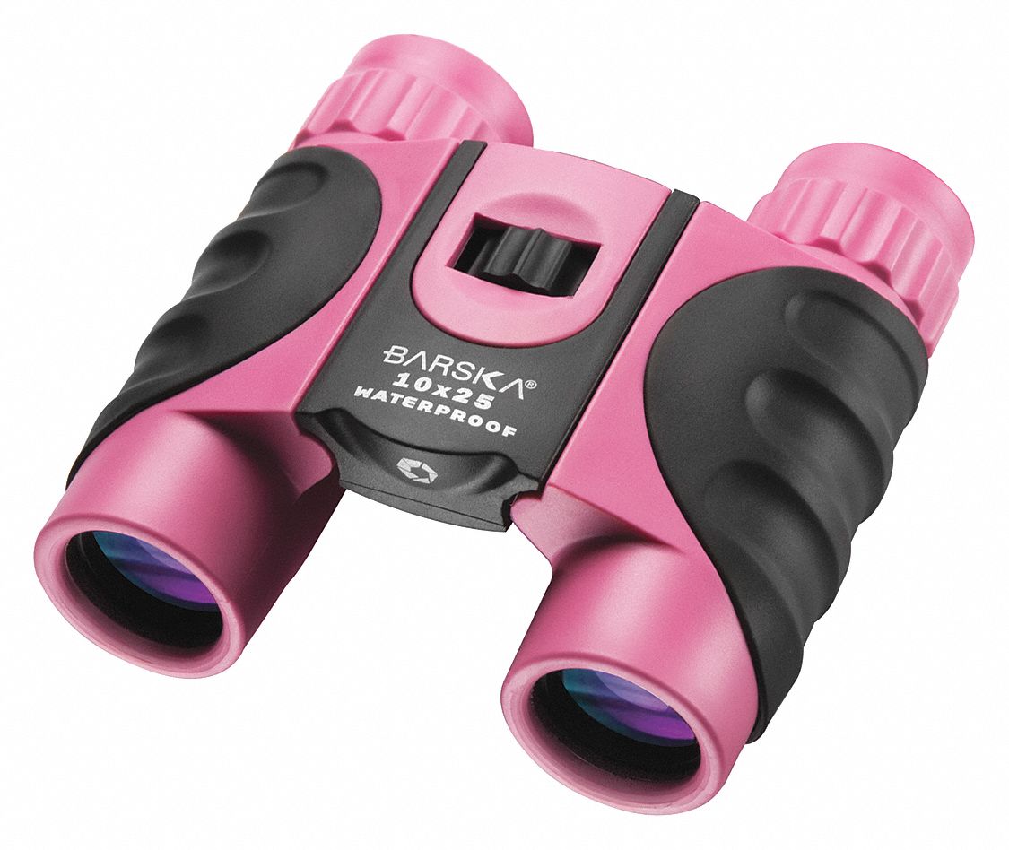 Binoculars: 10x, 303 ft @ 1000 yd, Fog Resistant/Water Resistant, Gen