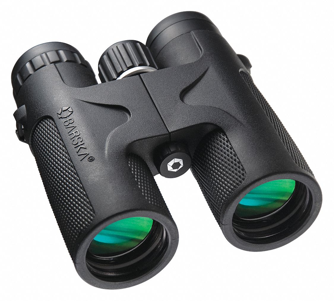 Binoculars: 10x, 315 ft @ 1000 yd, Weather-Resistant, Gen