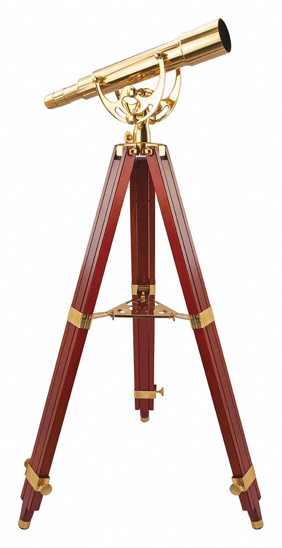 BARSKA Telescope, 15x to 45x, Gold, Anchormaster 45CP02AA10616 Grainger