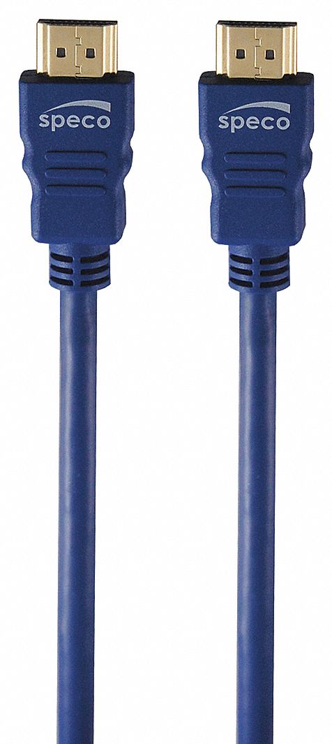 HDMI CABLE,25 FT. L,BLUE,TRIPLE SHLD