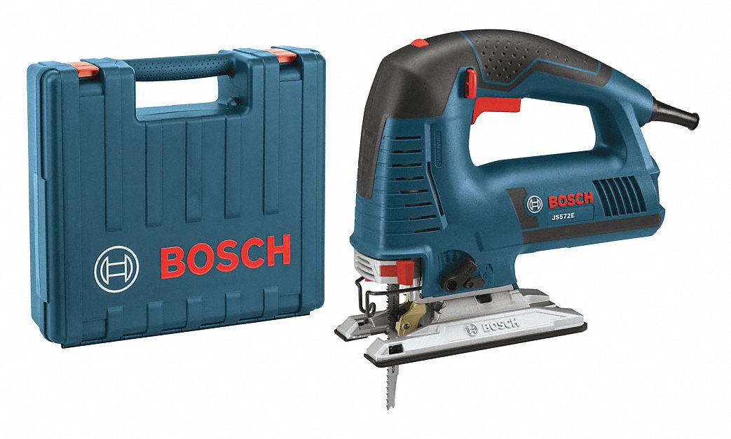 BOSCH, 7.2 A Current, Orbital, Jig Saw Kit - 45CR53|JS572EK - Grainger