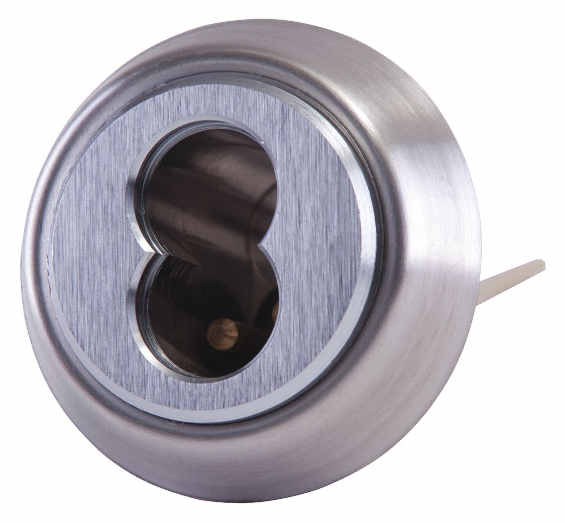 LOCKSET CYLINDER,SATIN CHROME