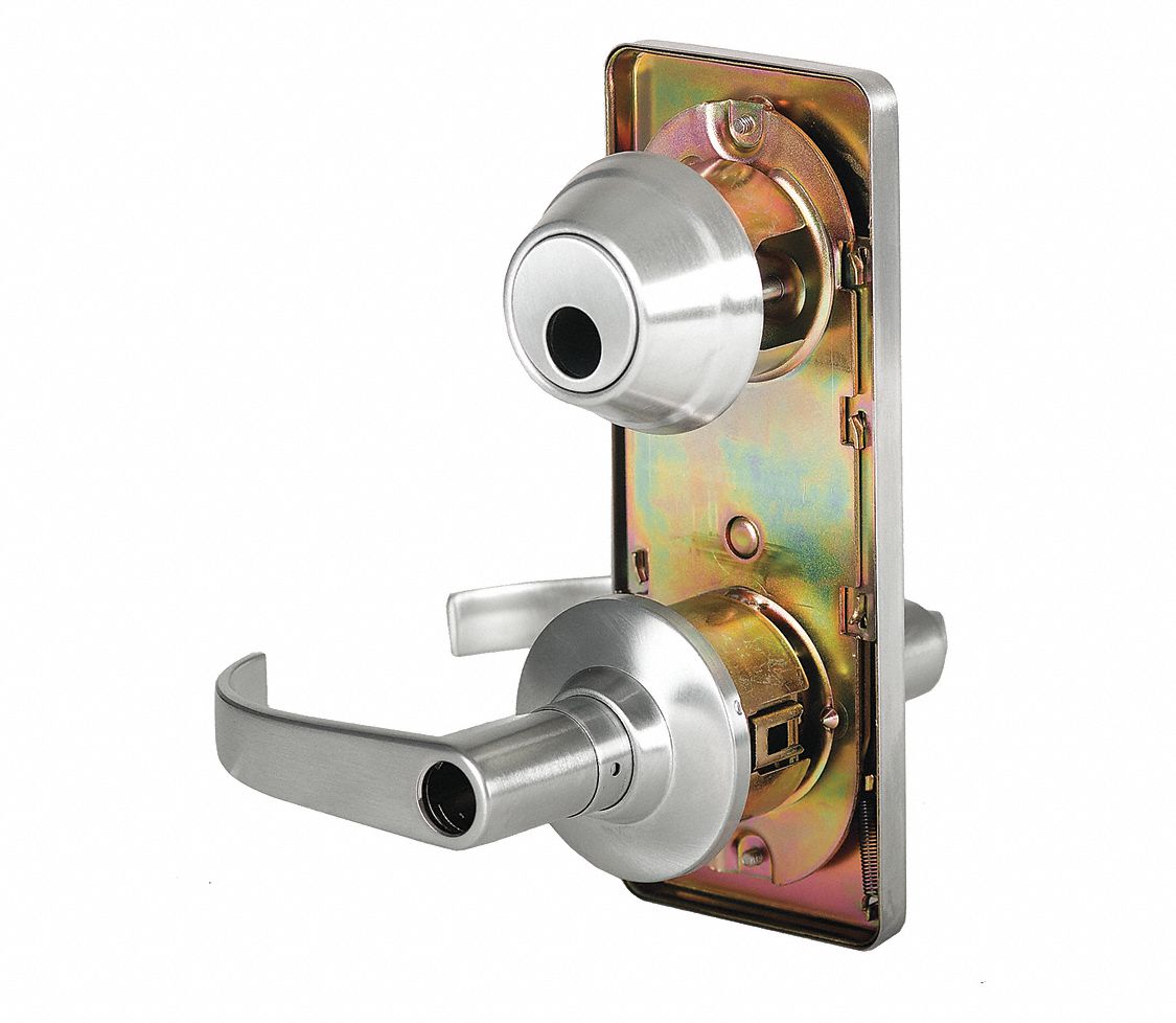 STANLEY Lever Lockset, Mechanical, Standard Duty, Keyed Different