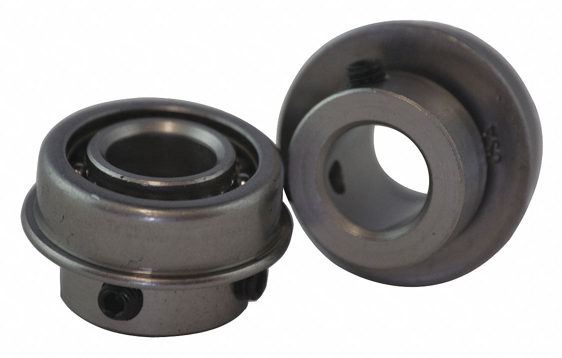 SCHATZ BEARING, AFS2429, 3/8 in Bore, Unground Flanged Radial Ball