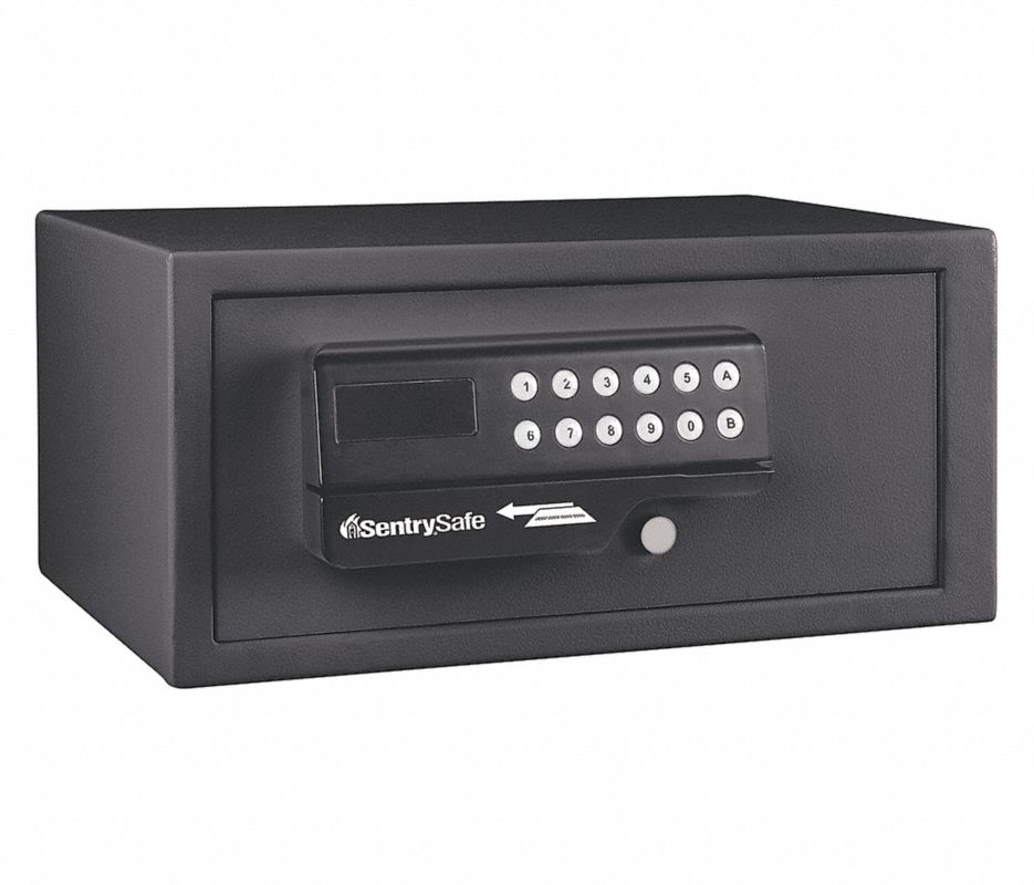 Security Safe,0.4 cu. ft.,20lb.,Black