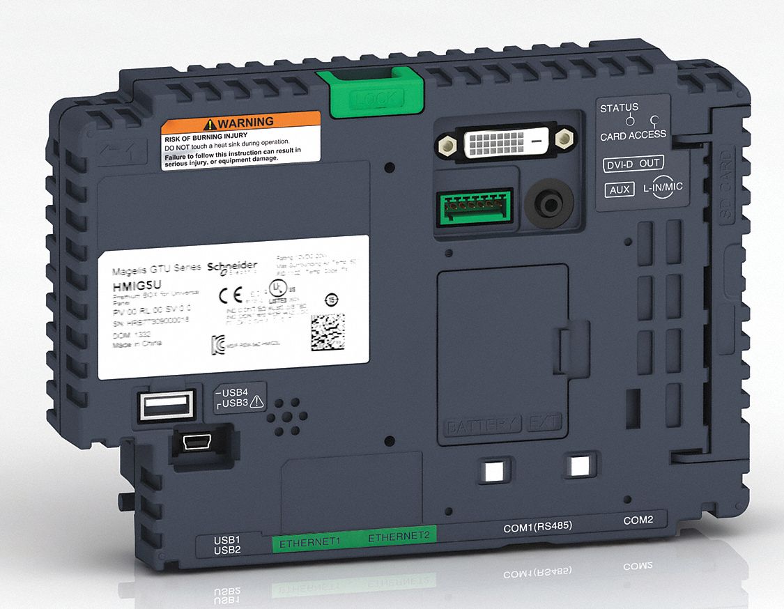 SCHNEIDER ELECTRIC Display Interface, For Use With Universal Panel 45DR24HMIG5U Grainger