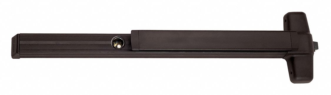 Exit Device: 3 ft Max Door Wd, Bronze