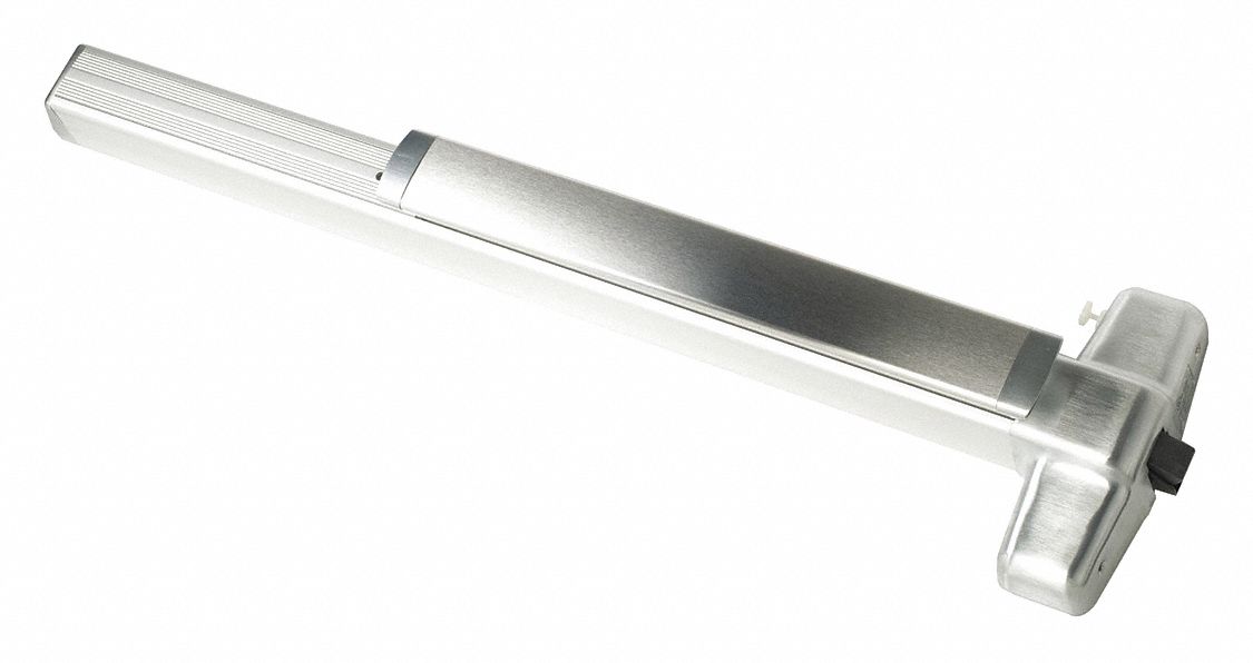 Exit Device: 3 ft Max Door Wd, Chrome