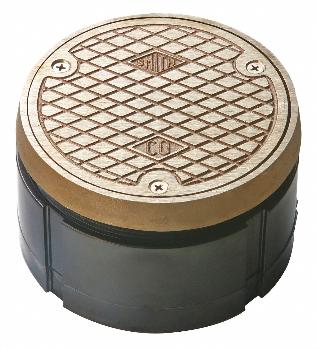 JAY R. SMITH MFG. CO Floor Cleanout, For Use With Floor Cleanouts