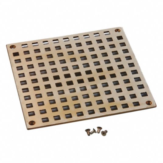 JAY R. SMITH MFG. CO Floor Drain Grid, For Use With 10 in Square 2010/