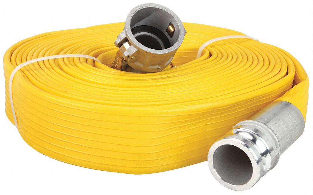 2 in Hose Inside Dia., 50 ft Hose Lg, Water Discharge Hose 45DU16