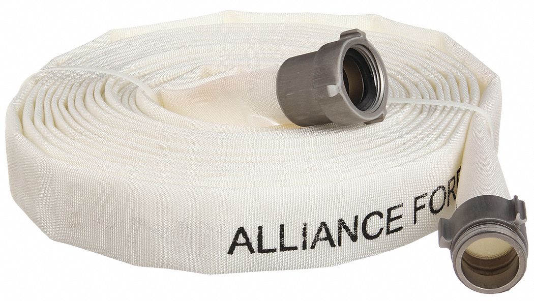 Wildland Fire Hose, 1-1/2" ID x 100 ft