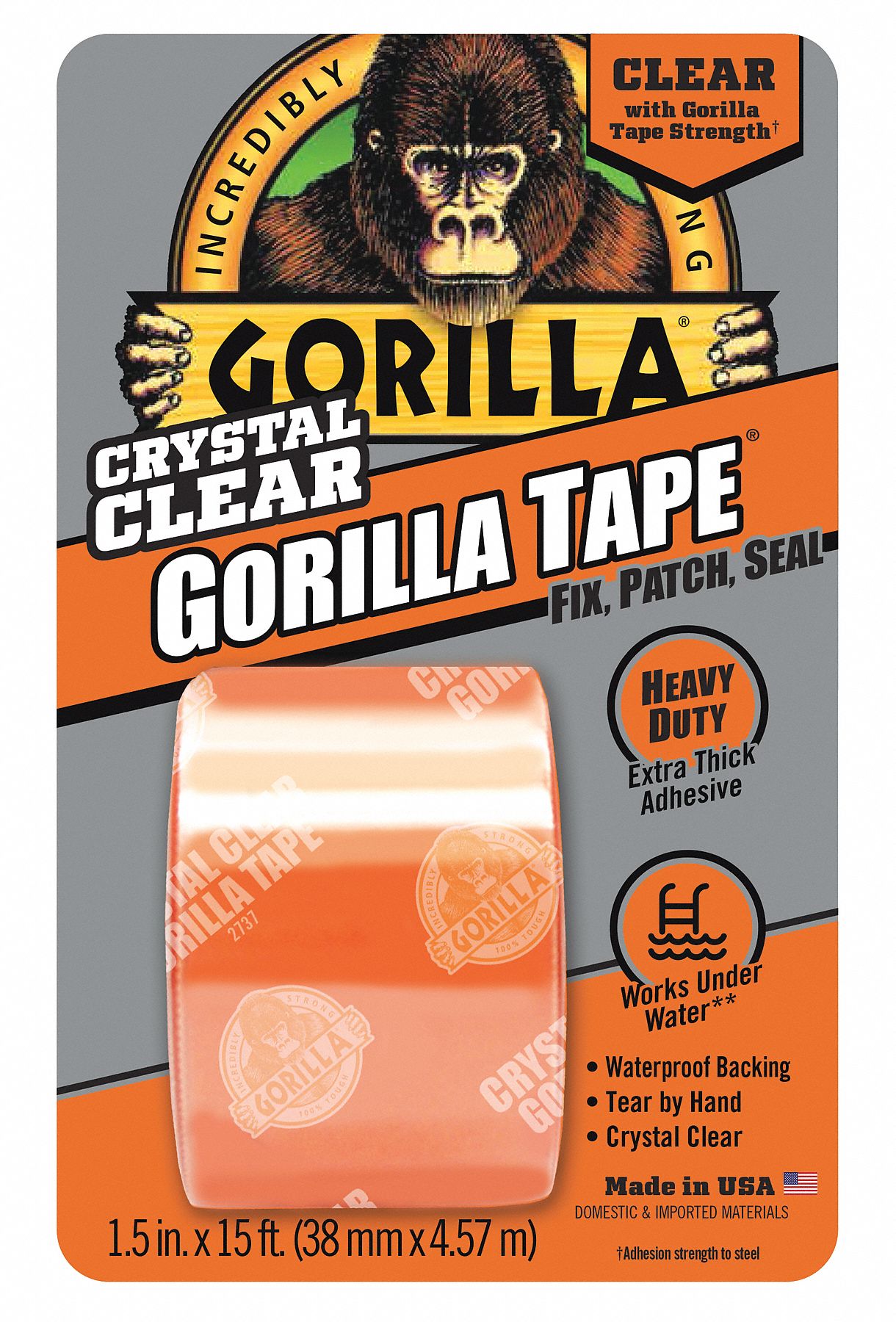 GORILLA Duct & Repair Tape, Tape Brand The Gorilla Glue Company