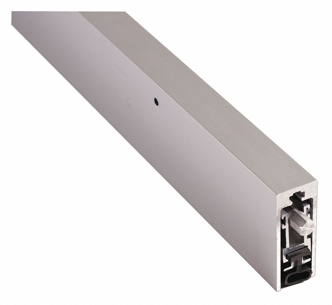 NATIONAL GUARD Auto Door Bottom, 48in.L, Heavy Duty 45DV90520NA48