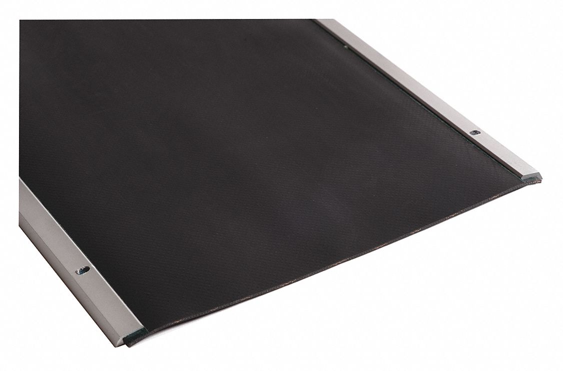 Reinforced Safety Seal: 7 ft Lg, 10 in Wd, 3/16 in Ht