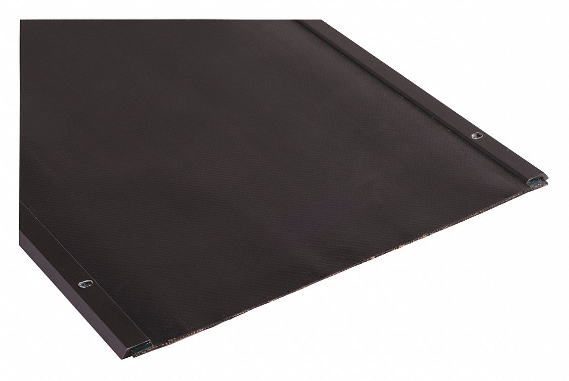 Reinforced Safety Seal: 7 ft Lg, 10 in Wd, 3/16 in Ht