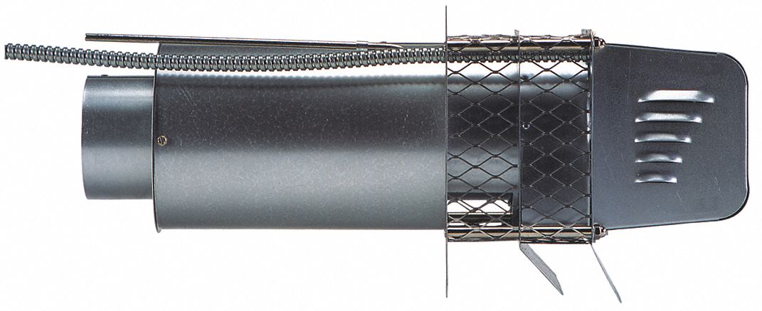 Power Venter Aluminum Steel 115V