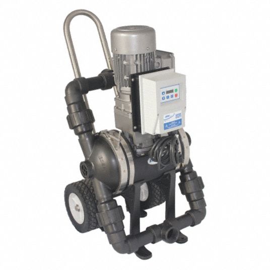 EDSON, 10 psi Max. Pressure Pumps, Polypropylene, Double Diaphragm