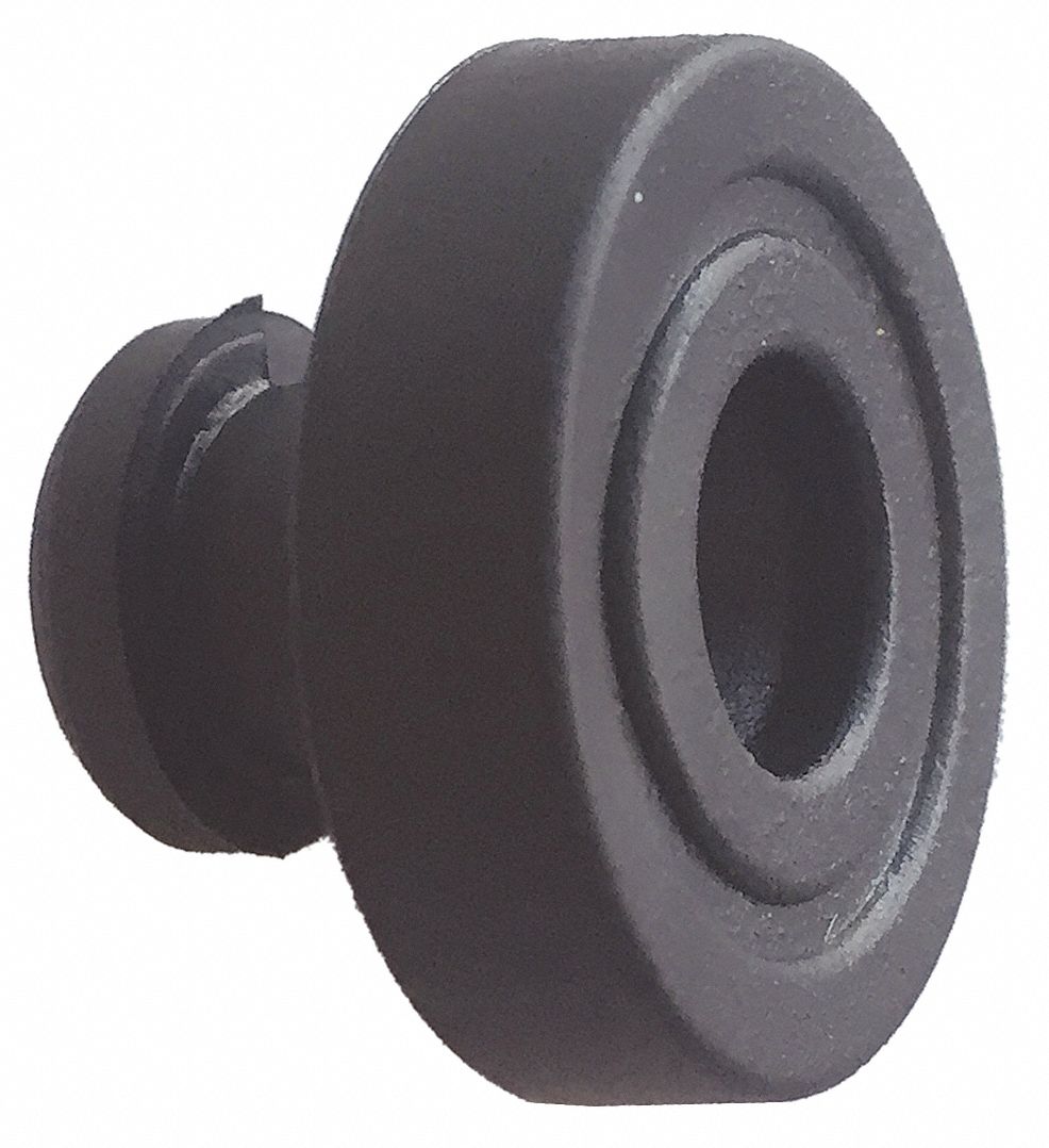 RUBBER FOOT PAD, ½ IN OVERALL H, UNASSEMBLED, 4 PK