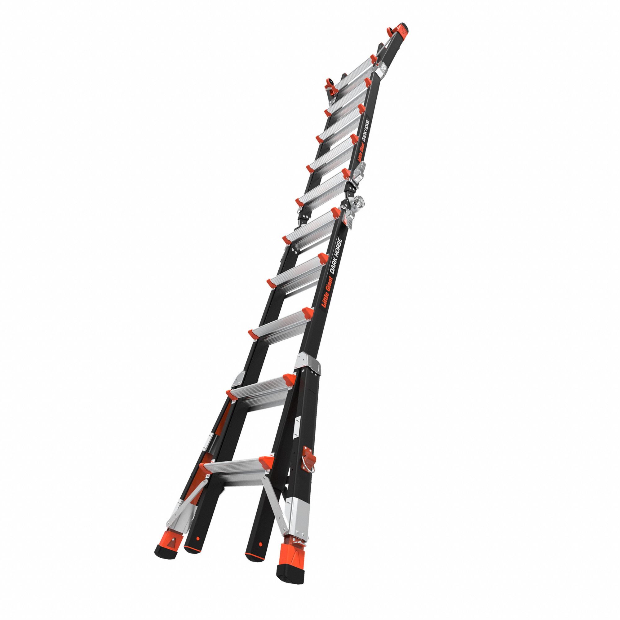 LITTLE GIANT 22 ft Fiberglass Multipurpose Ladder, 300 lb Load Capacity